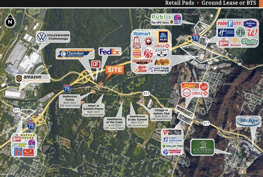 More Photos Of 8035 Apison Pike, College Dale Land For Lease