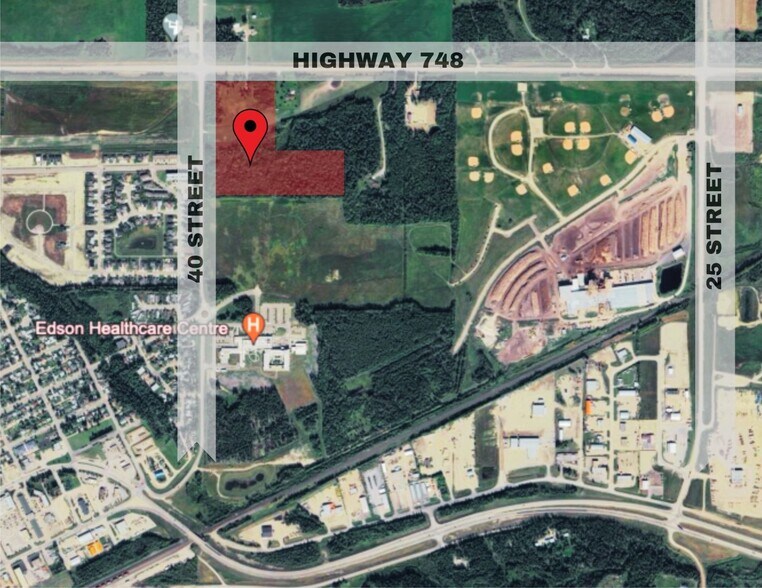 Primary Photo Of 3615 22 Av, Edson Land For Sale