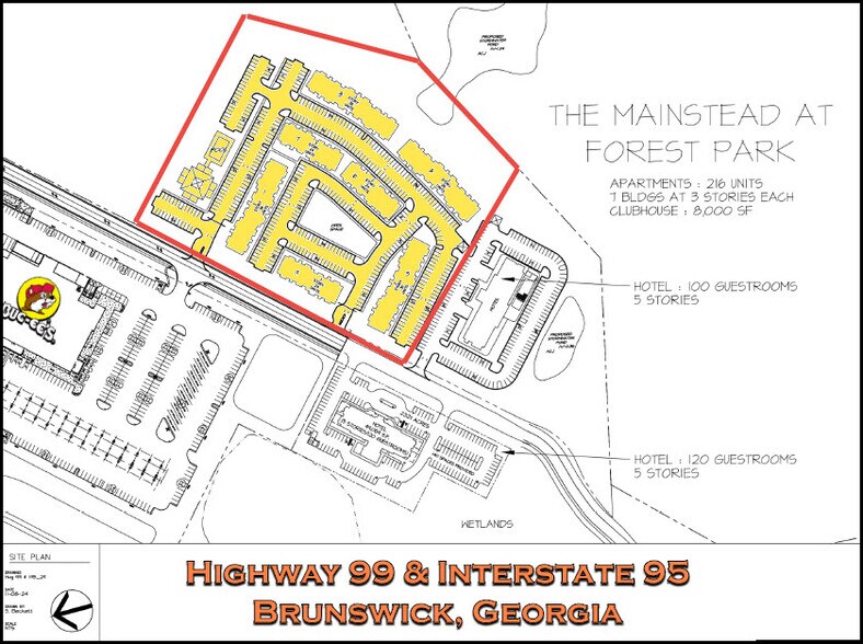 Primary Photo Of Bucee's Blvd. at I-95 Exit 42, Brunswick Land For Sale