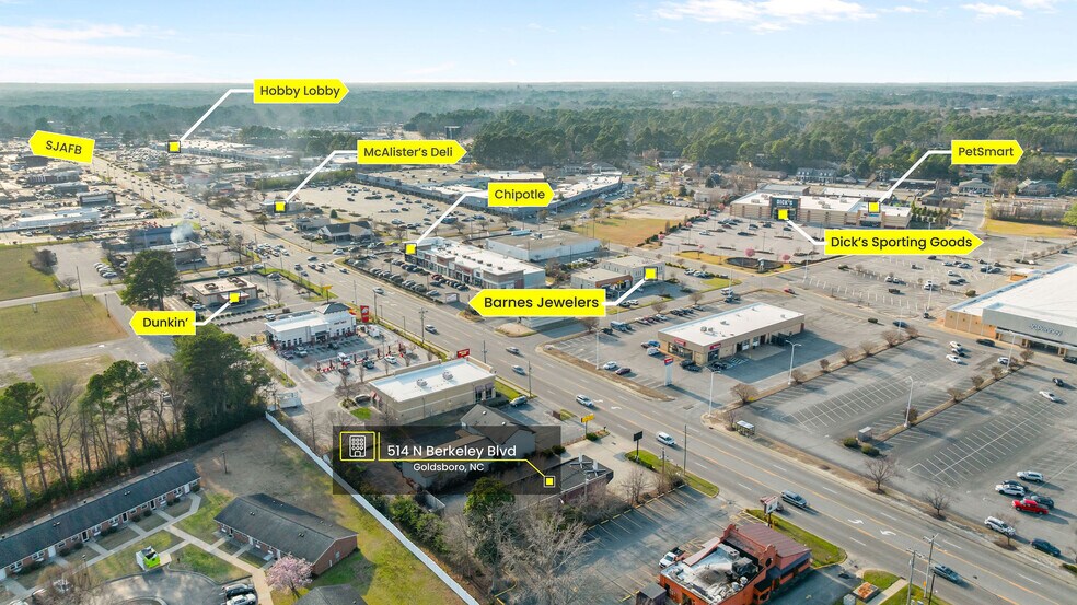 More Photos Of 514 N Berkeley Blvd, Goldsboro Freestanding For Lease