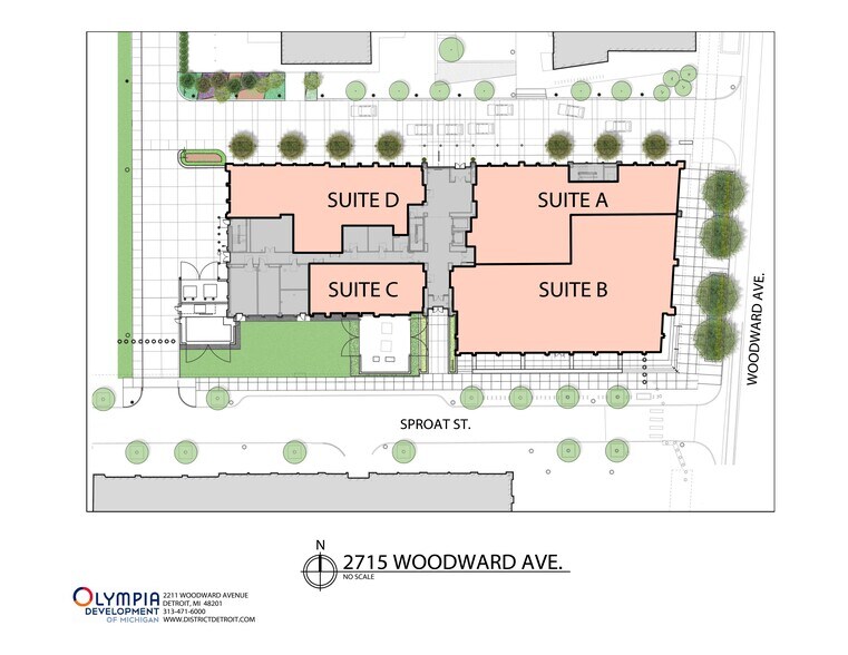 More Photos Of 2715 Woodward Ave, Detroit Office For Lease