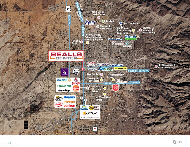 More Photos Of 805 N White Sands Blvd, Alamogordo Freestanding For Sale