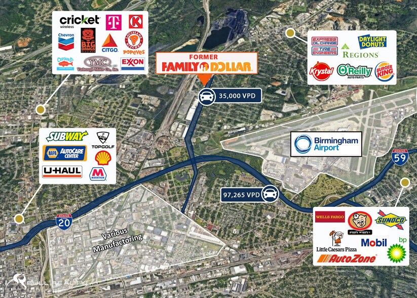 More Photos Of 4300 Vanderbilt Rd, Birmingham Freestanding For Sale