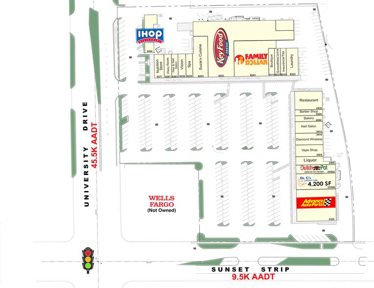 More Photos Of 8255 Sunset Strip, Sunrise Unknown For Lease