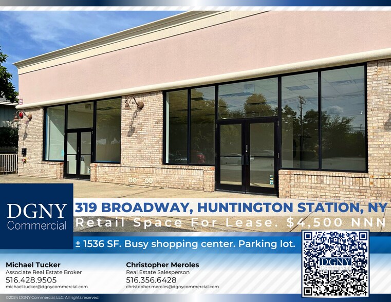 Primary Photo Of 319 Broadway, Huntington Station Storefront For Lease