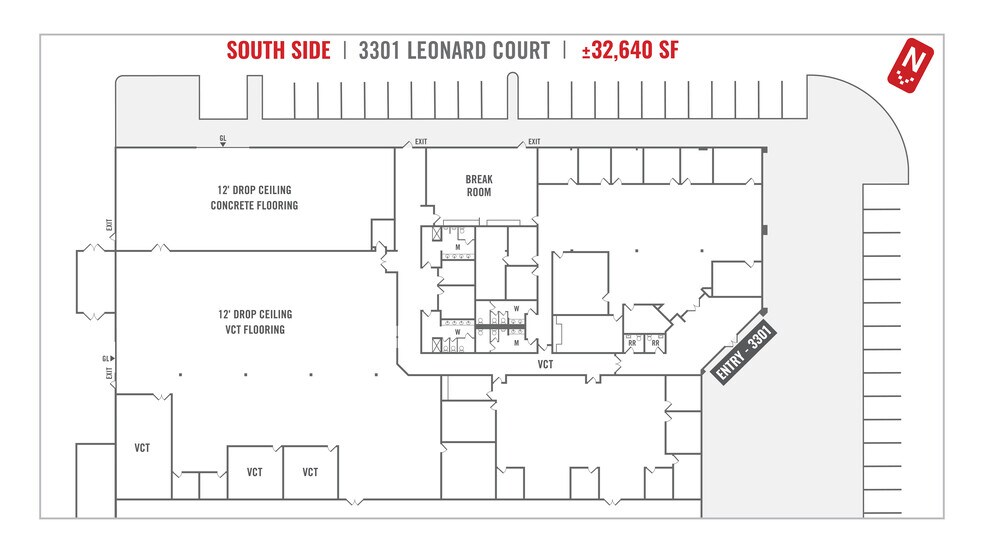 More Photos Of 3301-3311 Leonard Ct, Santa Clara Manufacturing For Lease