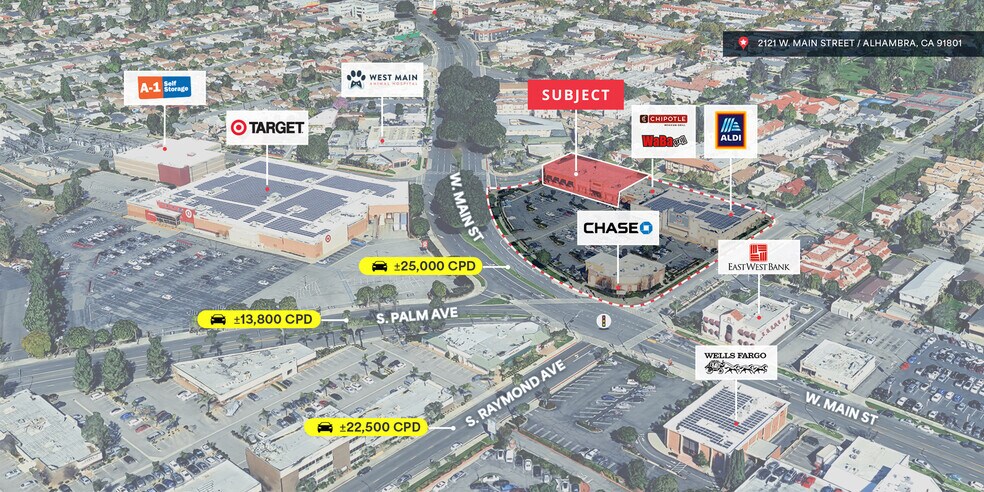Primary Photo Of 2121 W Main St, Alhambra Unknown For Lease