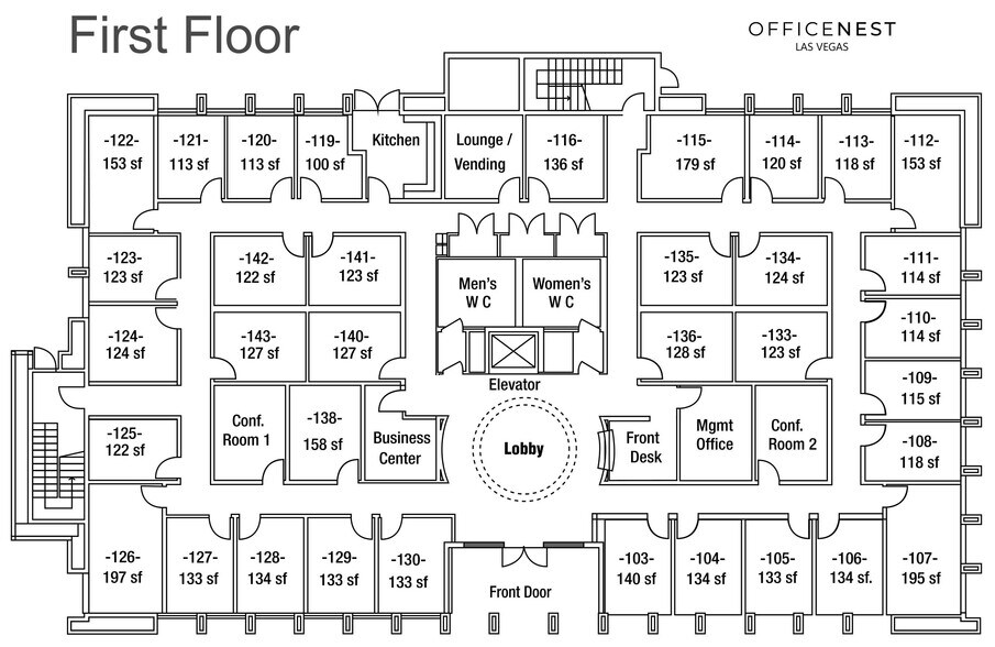 More Photos Of 1810 E Sahara Ave, Las Vegas Office Residential For Sale