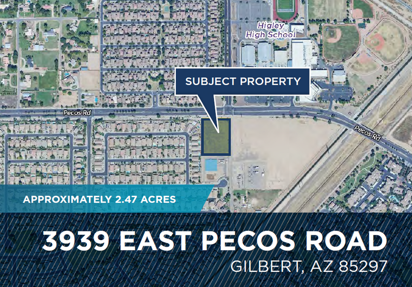 Primary Photo Of 3939 E Pecos Rd, Gilbert Land For Sale