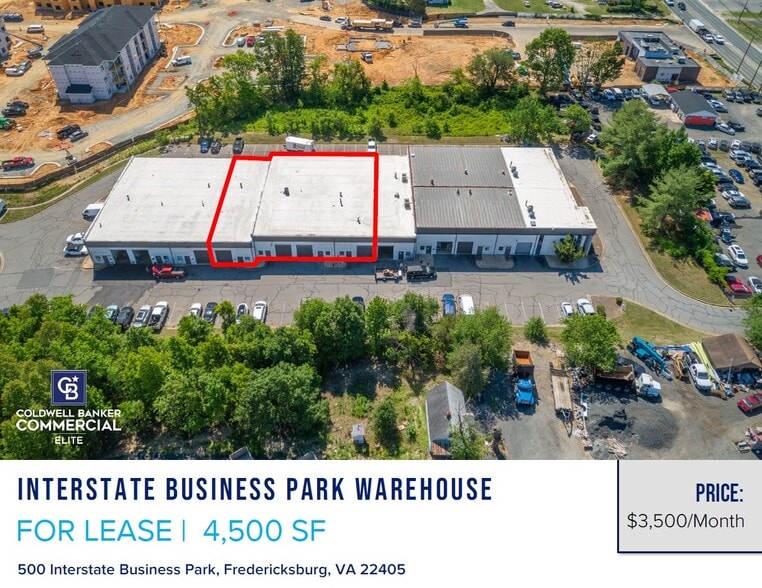 Primary Photo Of 100-506 Interstate Business Park, Fredericksburg Warehouse For Lease