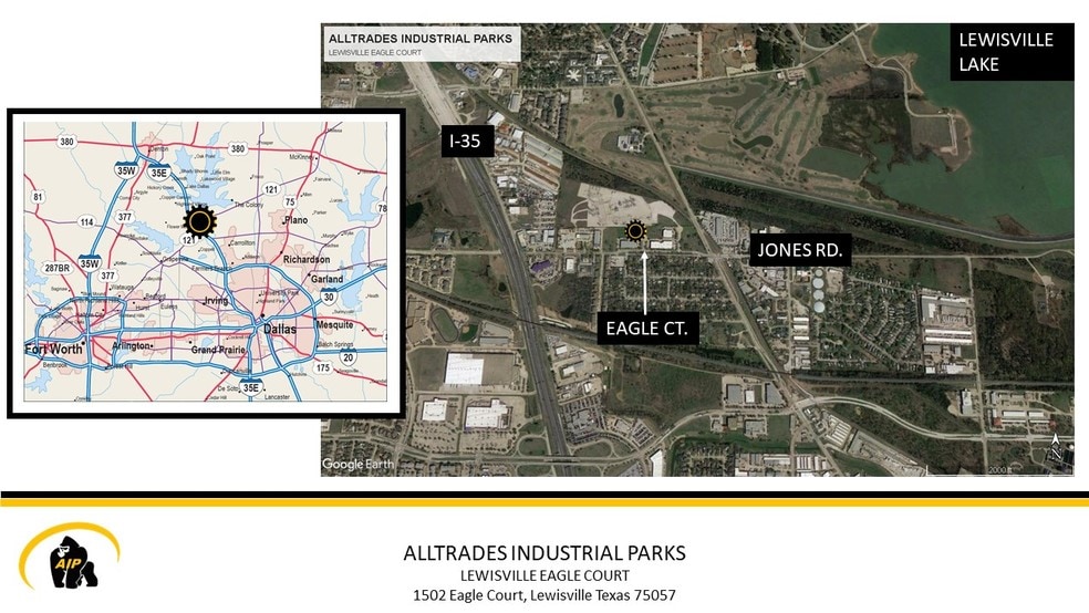 More Photos Of 1504 Eagle Ct, Lewisville Warehouse For Lease