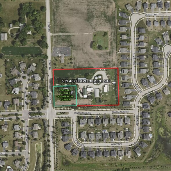 Primary Photo Of 12445 S 248th Ave, Plainfield Land For Sale