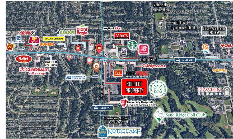 More Photos Of 4460-4486 Mayfield Rd, Cleveland Heights Freestanding For Lease