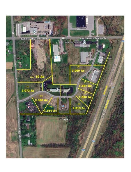 Primary Photo Of 65 High Tech Dr, Rochester Land For Sale