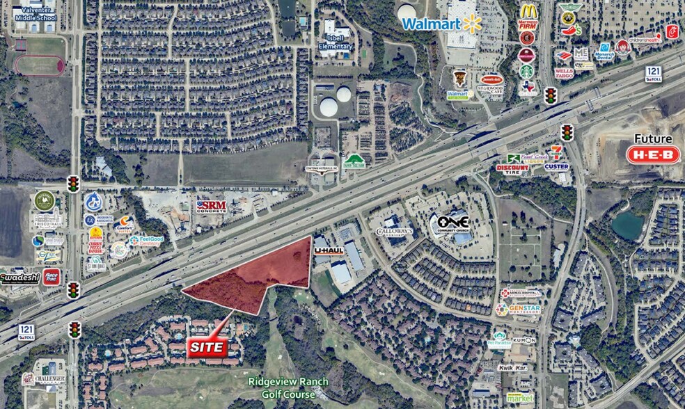 More Photos Of SWQ of SH-121 & Kathryn Ln, Plano Land For Sale