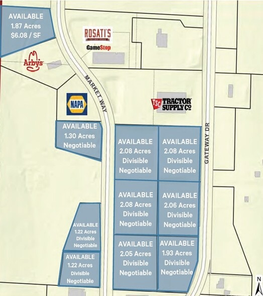 More Photos Of 1904 Market Way, Watertown Land For Lease