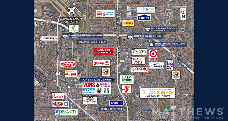 More Photos Of 2211 N Bellflower Blvd, Long Beach Freestanding For Sale