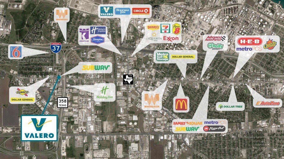 More Photos Of 5626 Leopard St, Corpus Christi Convenience Store For Sale