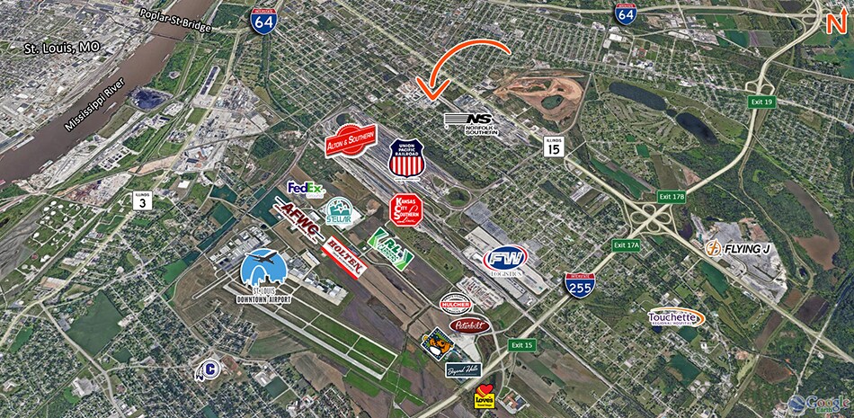 More Photos Of 2701 Converse Ave, East Saint Louis Manufacturing For Sale