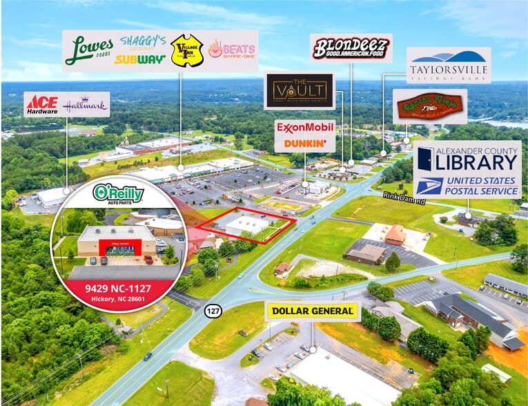 More Photos Of 9429 NC Highway 127, Hickory Freestanding For Sale