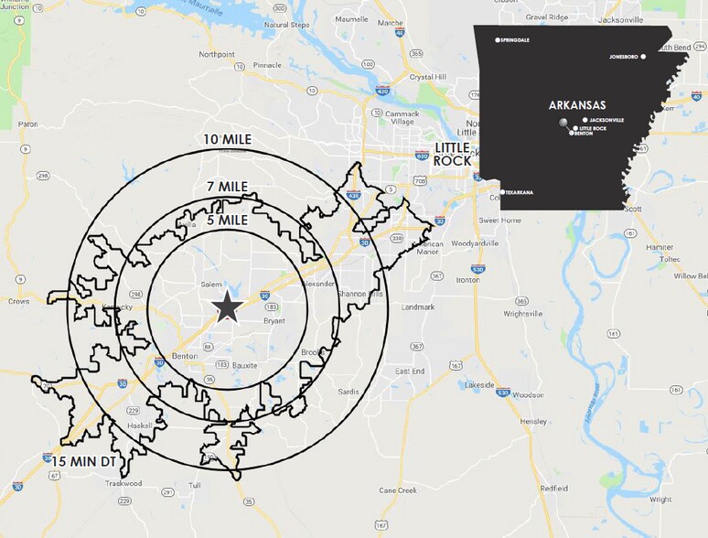 More Photos Of 20320 Interstate 30, Benton General Retail For Lease
