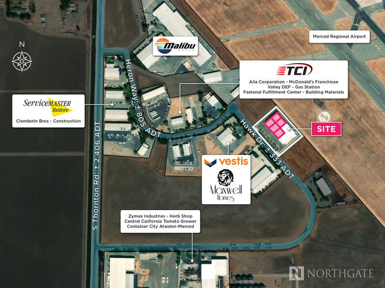 More Photos Of 150 Hawk Dr, Merced Warehouse For Lease
