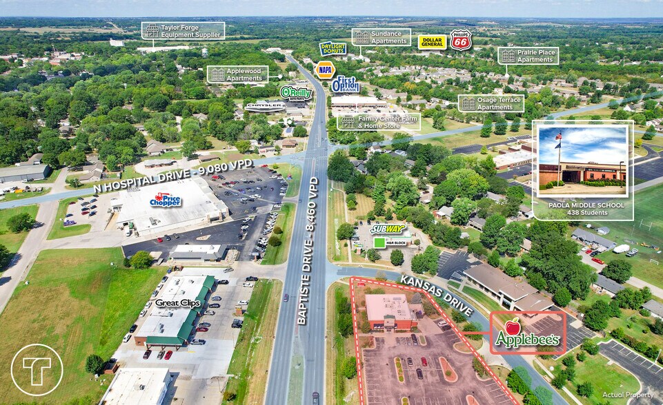 More Photos Of 1301 Kansas Dr, Paola Restaurant For Lease