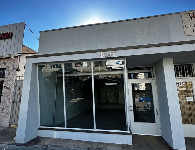 More Photos Of 8246-8248 Santa Monica Blvd, Los Angeles Storefront For Lease
