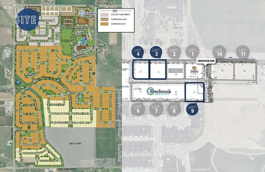 Primary Photo Of SEC Eagle Rd @ Amity Road, Meridian Land For Sale