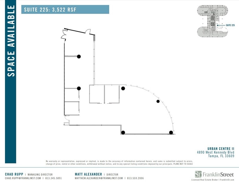 More Photos Of 4830 W Kennedy Blvd, Tampa Unknown For Lease