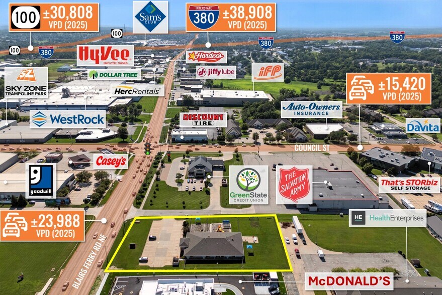 More Photos Of 1350 Blairs Ferry Rd NE, Cedar Rapids Land For Lease