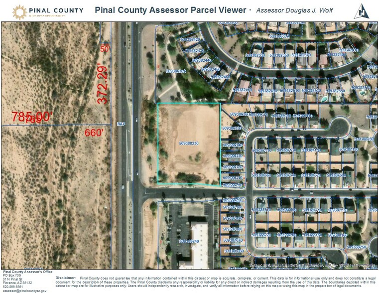 Primary Photo Of NEC Pinal Ave & Impala Pl, Casa Grande Land For Sale