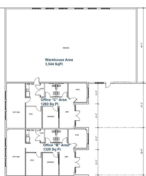 More Photos Of 7515 Oak Bluff Dr, Magnolia Office For Lease