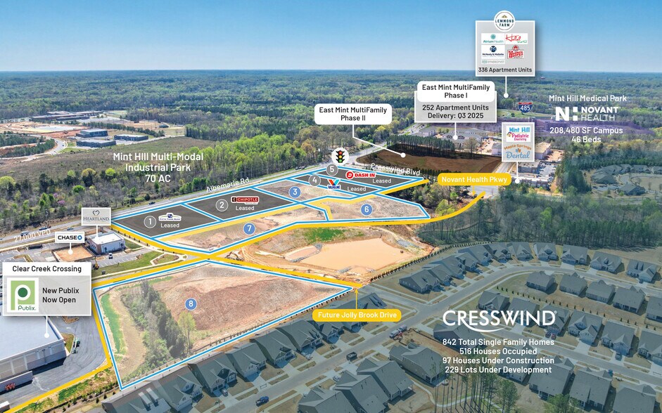 More Photos Of 12709 Albemarle Rd, Charlotte Land For Lease