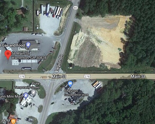 Primary Photo Of Hwy 278, Warrenton Land For Sale
