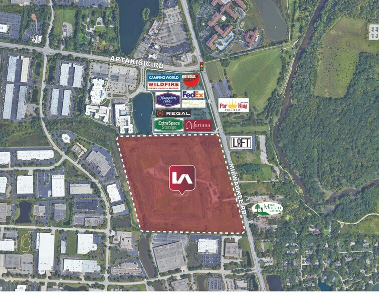 Primary Photo Of 1300 Milwaukee Ave, Buffalo Grove Land For Sale