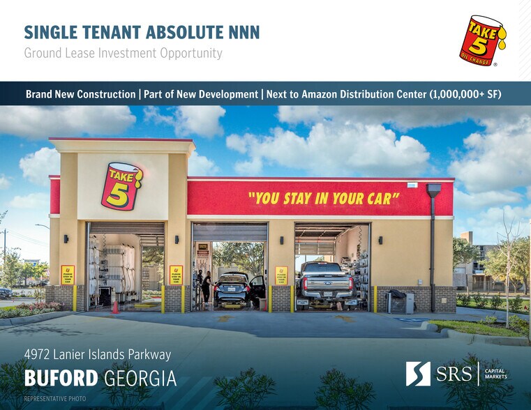 Primary Photo Of 4972 Lanier Islands Parkway, Buford Auto Repair For Sale