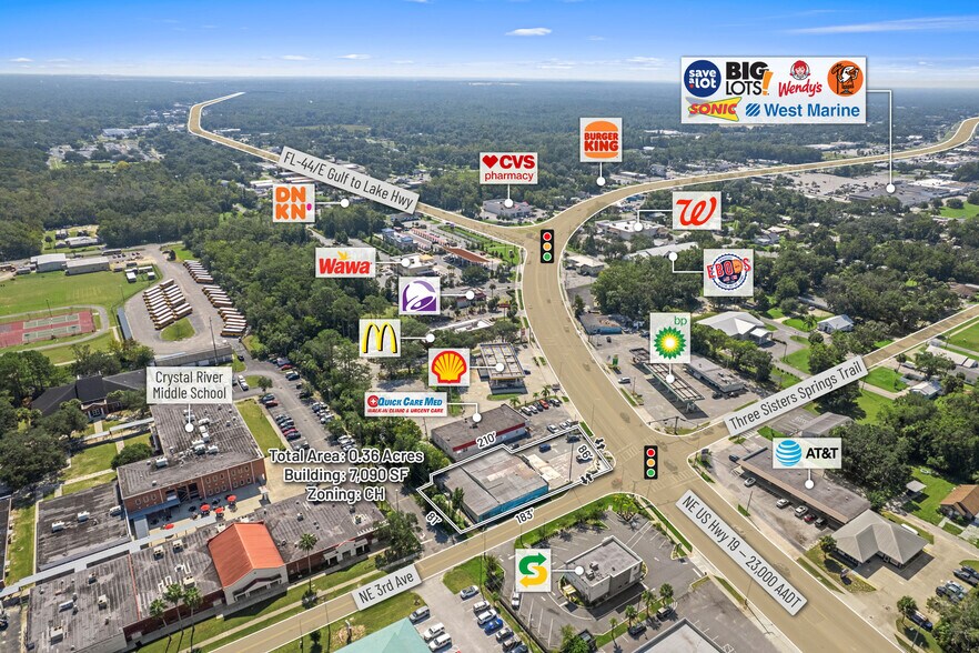 More Photos Of 669 NE Us Highway 19, Crystal River General Retail For Sale