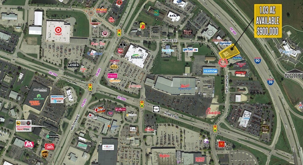 Primary Photo Of 3300 N Pontiac Dr, Janesville Land For Lease