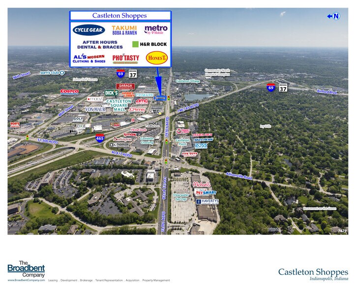 More Photos Of 6024-6066 E 82nd St, Indianapolis Freestanding For Lease