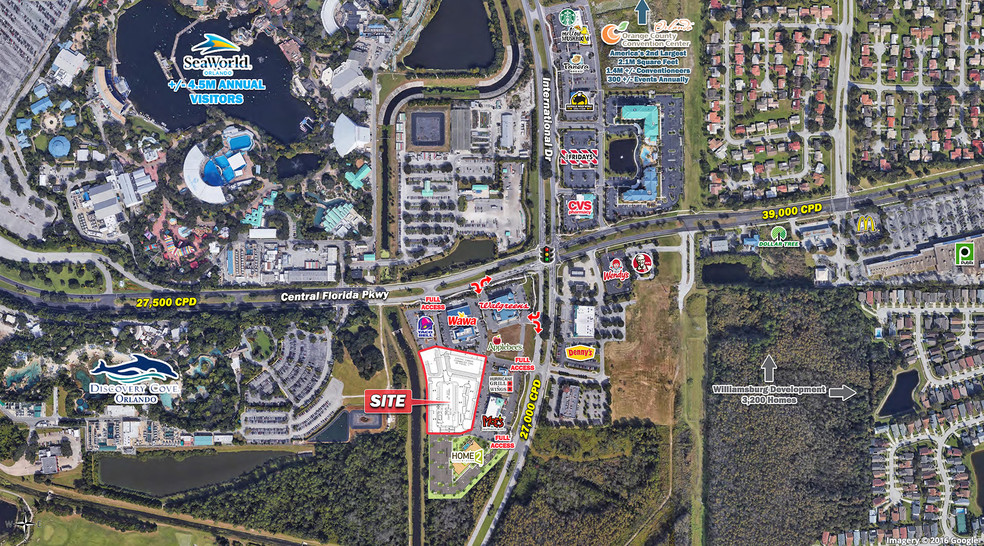 Primary Photo Of Central Florida Pkwy @ International Drive, Orlando Land For Lease