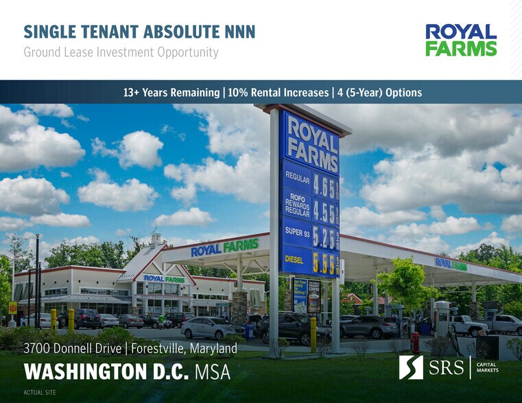 Primary Photo Of 3700 Donnell Dr, District Heights Convenience Store For Sale