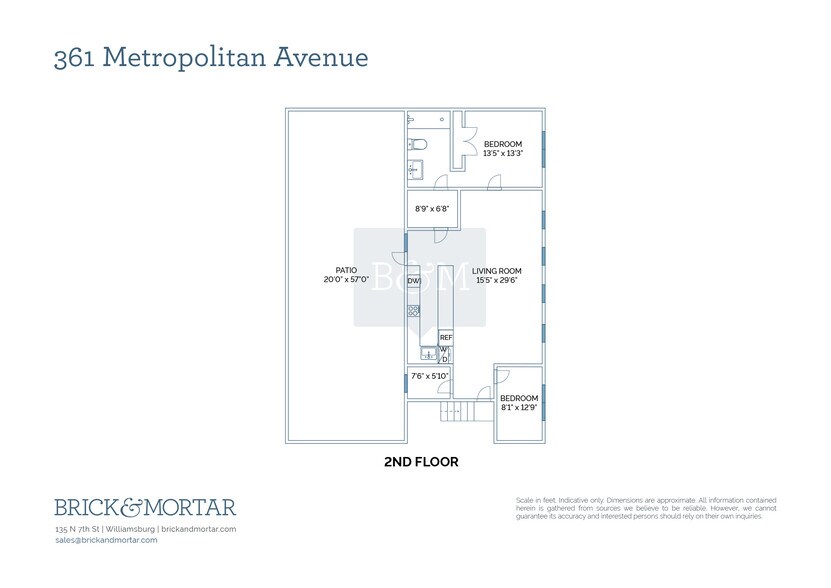 More Photos Of 361 Metropolitan Ave, Brooklyn General Retail For Lease