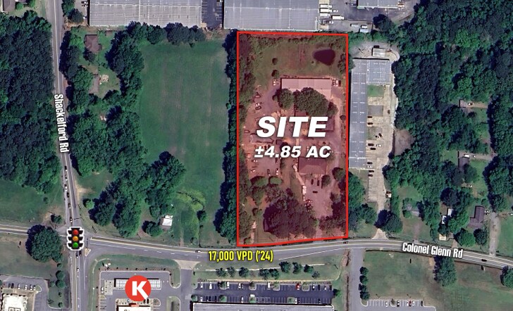 Primary Photo Of 10120, 10210, 10200 Colonel Glenn Road, Little Rock Land For Sale