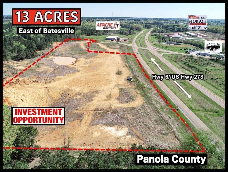 More Photos Of 20731 Highway 6 E, Batesville Land For Sale