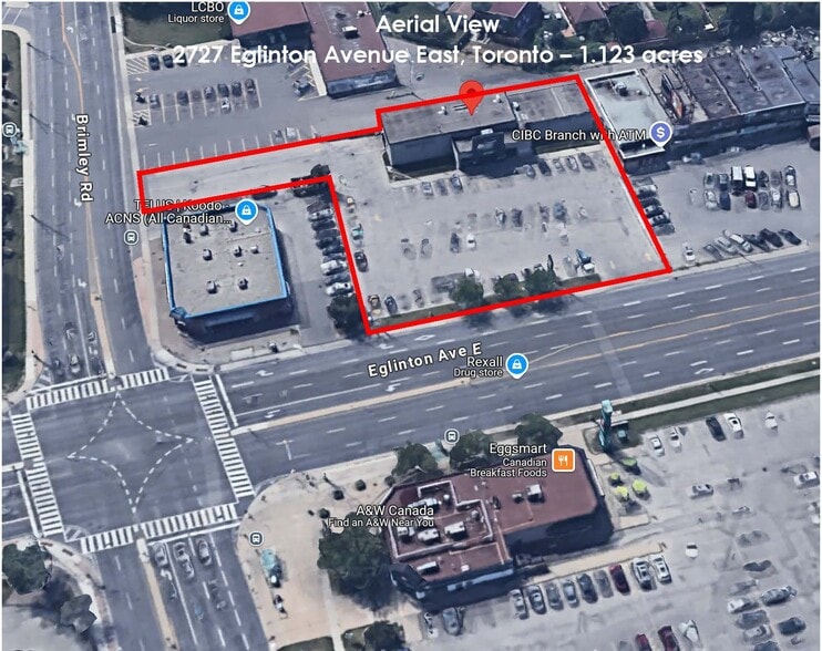 More Photos Of 2727 Eglinton Av E, Toronto Land For Sale