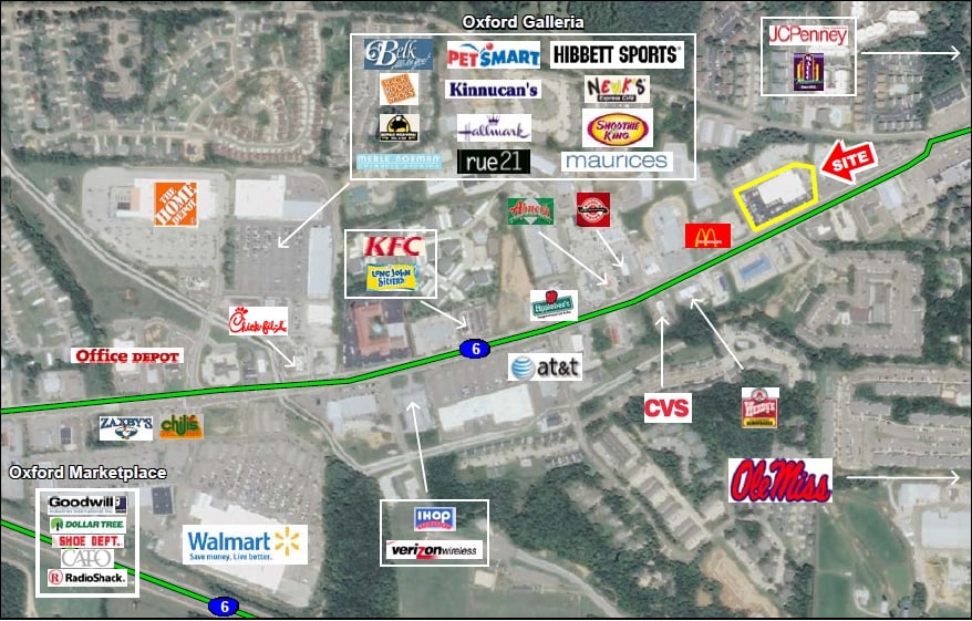 More Photos Of 1801 Jackson Ave W, Oxford General Retail For Lease