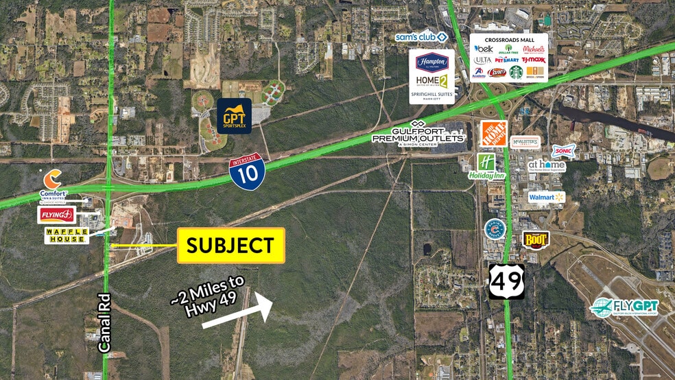 More Photos Of 9252 Canal Rd, Gulfport Industrial For Lease