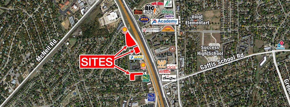 Primary Photo Of 1600 S I-35 Frontage Rd, Round Rock Land For Lease