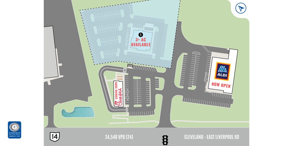 More Photos Of 9610 State Route 14, Streetsboro Land For Lease